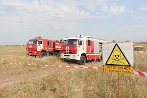 Крымские спасатели успешно провели операцию по ликвидации аварии на газораспределительной станции