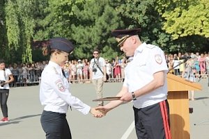 В Крымском филиале Краснодарского университета МВД России прошёл выпуск лейтенантов полиции