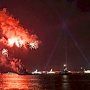 Празднование Дня ВМФ в Севастополе завершили грандиозным салютом