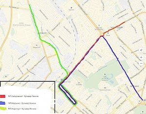 Троллейбусы в столице Крыма из-за ремонта на Екатерининской поменяли схему движения (КАРТА)