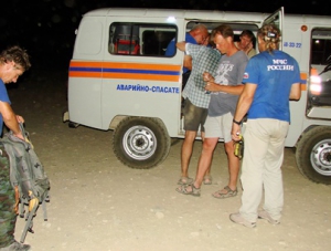 Четырёх заблудившихся в горах туристов эвакуировали спасатели