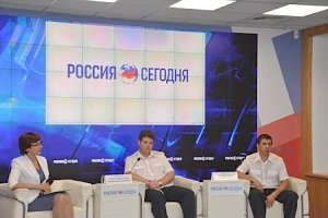 В МИА «Россия сегодня» состоялась пресс-конференция начальника Крымской таможни Владимира Авраменко