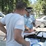 В Евпатории сотрудники ОГИБДД проводят рейды по выявлению правонарушений, связанных с выездом на полосу встречного движения
