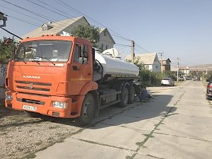 Жителям Коктебеля организовали оперативный подвоз воды