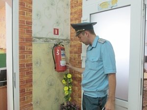 В школах Красноперекопска проверили пожарную безопасность