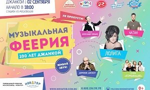 Музыкальная феерия «100 лет Джанкою»