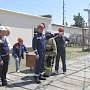 Крымские спасатели провели пожарно-тактическое учение