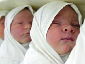 За последнюю неделю зарегистрировано рождение 467 детей