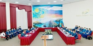Владимир Колокольцев провел заседание Объединенной коллегии МВД РФ и Республики Казахстан
