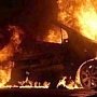 В Феодосии автомобиль загорелся на ходу
