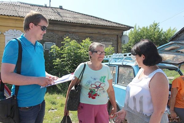 В Рязанской области активно работает мобильная приёмная депутата Государственной Думы коммуниста О.А. Лебедева