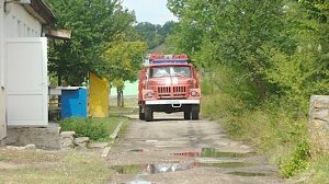 Крымские пожарные провели учения в двух школах Крыма