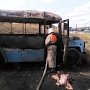 В Коктебеле сгорел автобус | РИА Крым