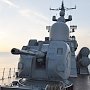 Корабли Черноморского флота топили морские цели и вели поиск мин