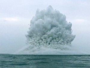 В море на ЮБК произошёл взрыв