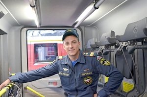 В Севастополе выбрали лучшего пожарного