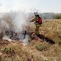 В Крыму за месяц произошло более 400 возгораний
