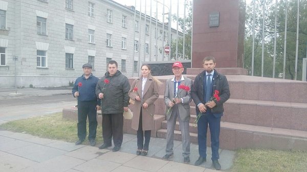 Первый секретарь Коми рескома КПРФ Олег Михайлов посетил Воркуту