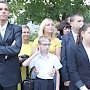 Аксёнов поздравил с Днём знаний учеников симферопольской школы-интерната для слабослышащих детей