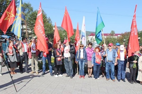 День окончания Второй мировой войны в Магадане