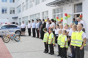 В Севастополе открыли первую площадку по безопасности дорожного движения