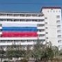 В Керчи отель развернул российский флаг размером в три этажа