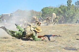 В Крыму завершился военно-исторический фестиваль на Федюхиных высотах