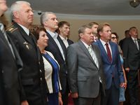 Сергей Аксёнов поздравил Дмитрия Овсянникова с избранием на должность Губернатора Севастополя