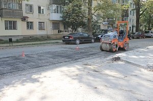 Сакская ТЭЦ инициировала ремонт дороги в городе