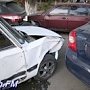 В Керчи столкнулись четыре автомобиля, есть пострадавшие