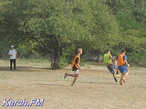 В Керчи прошла спартакиада по футболу между студентов техникума