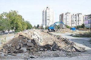 На месте бывшего евпаторийского рынка «Олимп» меняют теплосети