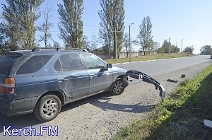 В Керчи перевернулось маршрутное такси, есть пострадавшие