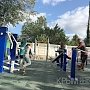 Крымский детский центр получил в подарок от президента спортплощадку, в плане – ремонт