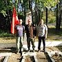 Ивановская область. Фурмановские коммунисты привели в порядок захоронение большевиков