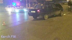 Машина из Дагестана попала в ДТП на автовокзале Керчи