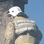 Крымские пожарные ликвидировали возгорание здания в селе Журавки