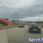 Керчане продолжают стоять в пробках по дороге из Аршинцево в центр