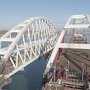 Во время установки арок Крымского моста дежурили сотни силовиков