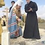 В Белогорском районе заложили камень и памятную капсулу на месте строительства будущего храма во имя святого апостола Фомы