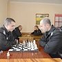 В Симферопольской исправительной колонии осуждённые соревновались в шахматной игре