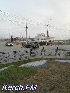 В Керчи произошло дорожно-транспортное происшествие на Ворошиловском кольце