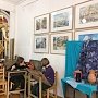 В художественной школе открыта выставка живописи из Астрахани