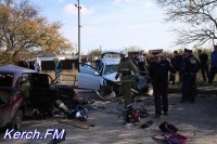 Видео с места аварии в Аджимушкае