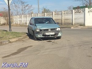 Утром в Керчи произошла ещё одна авария