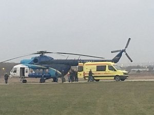 Детей, потерпевших в аварии в Аджимушкае, вертолетами отправили в Симферополь