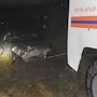 Автомобиль упал с железнодорожного моста в Крыму