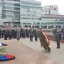 Руководители МВД России почтили память сотрудников, погибших на боевом посту