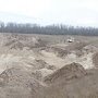 В Белогорском районе незаконно добывали песок