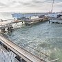Строители завершили монтаж одного из четырех морских пролетов Крымского моста
